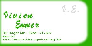 vivien emmer business card